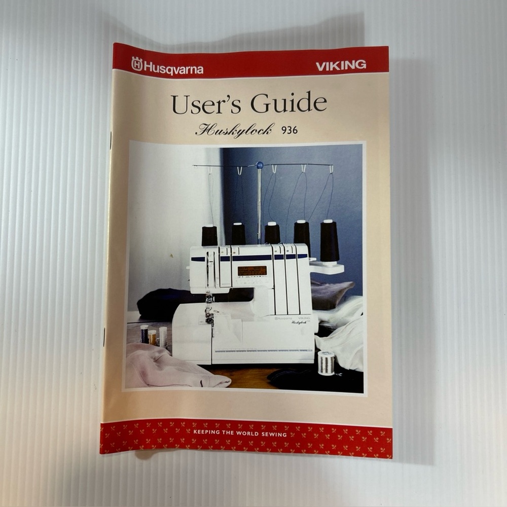 Husqvarna Viking Huskylock 936 user guide manual instructions